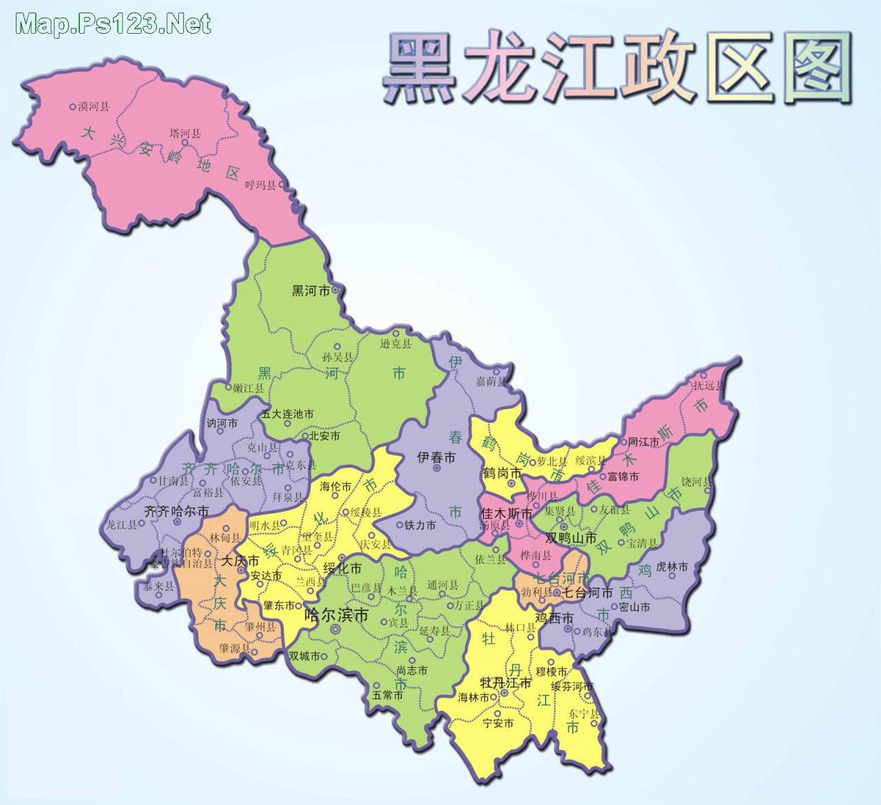 中国地理：黑龙江省（鹤岗篇）